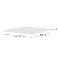 Montana / Panton Wire（パントンワイヤー） / インレイシェルフ / シングル 33cm / 101 New White（ニューホワイト）