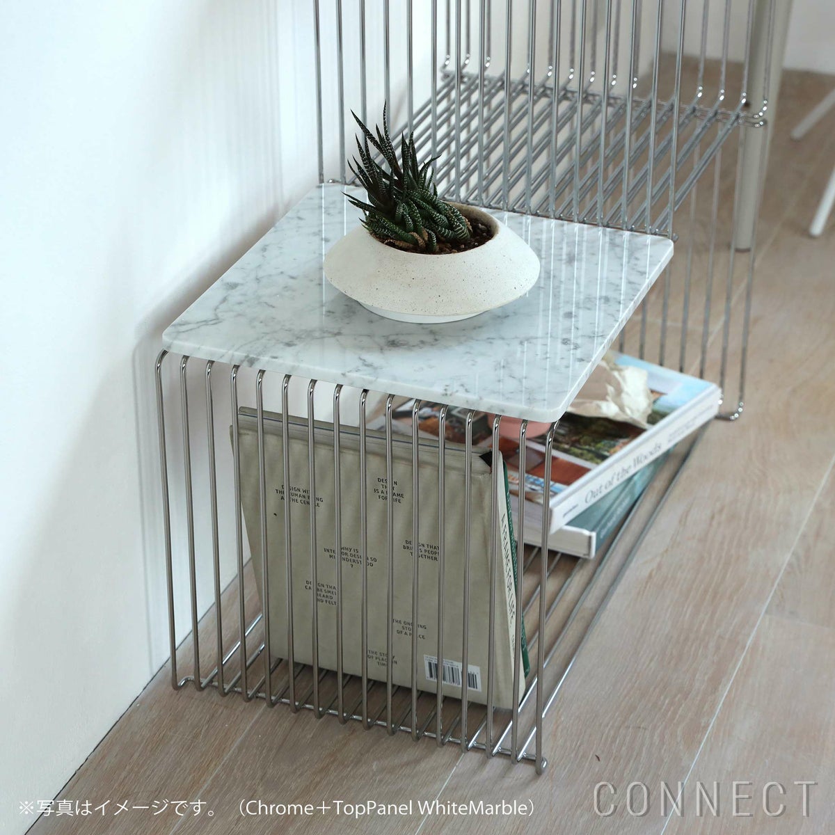 Montana / Panton Wire（パントンワイヤー） / ダブル W70cm / 43 Chrome（クローム）