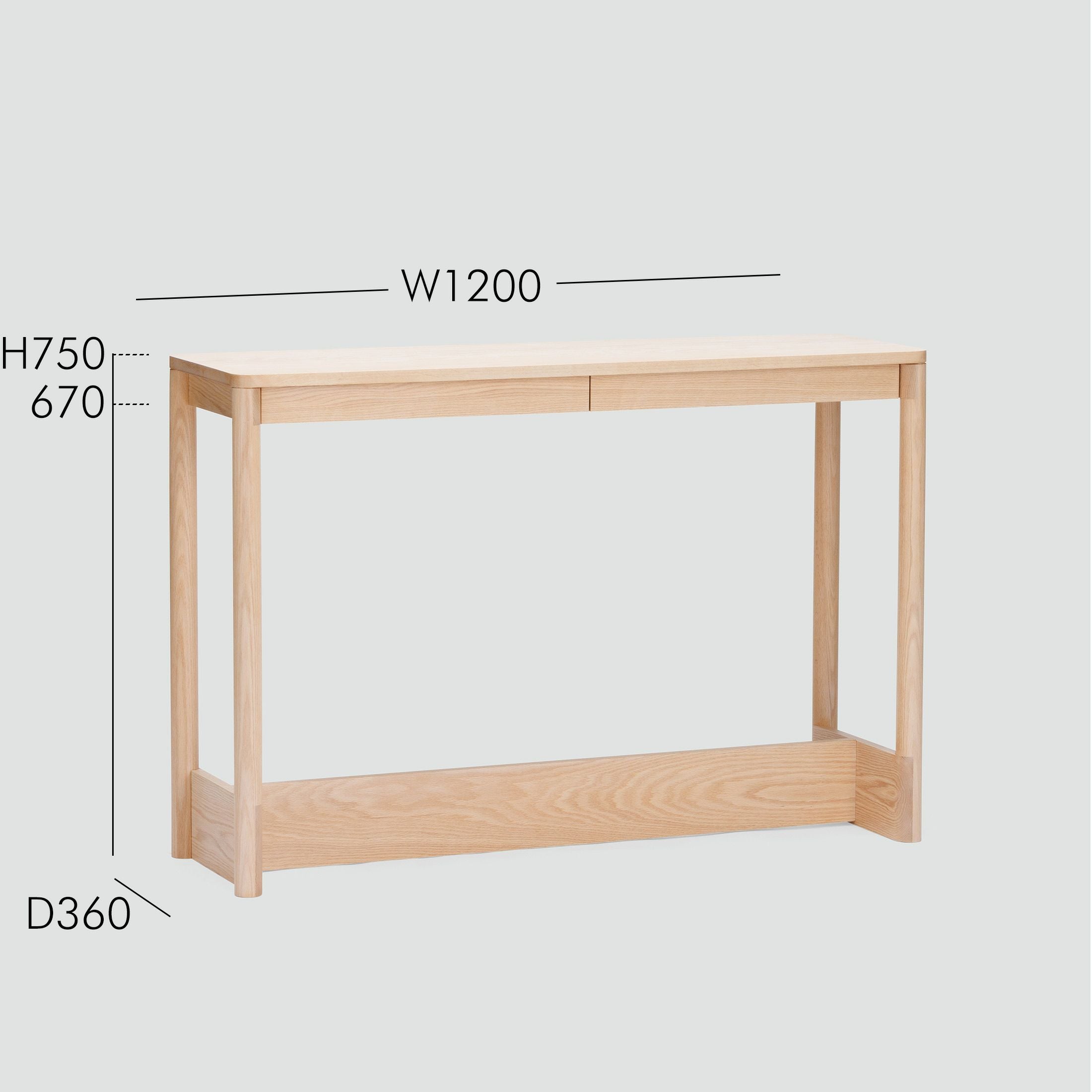 ARIAKE（アリアケ） / Koyabari Cosole Table（コヤバリ コンソール