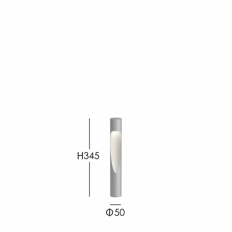 Louis Poulsen（ルイスポールセン） / Flindt Garden Bollard（フリント ガーデン ボラード）ショート / 2700K / スパイク式 / 庭園灯