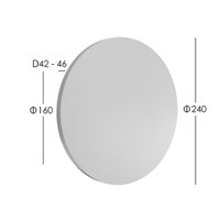 FLOS（フロス） / CAMOUFLAGE / カモフラージュ（アウトドア） 240 / コンクリート / 3000K / ウォールランプ