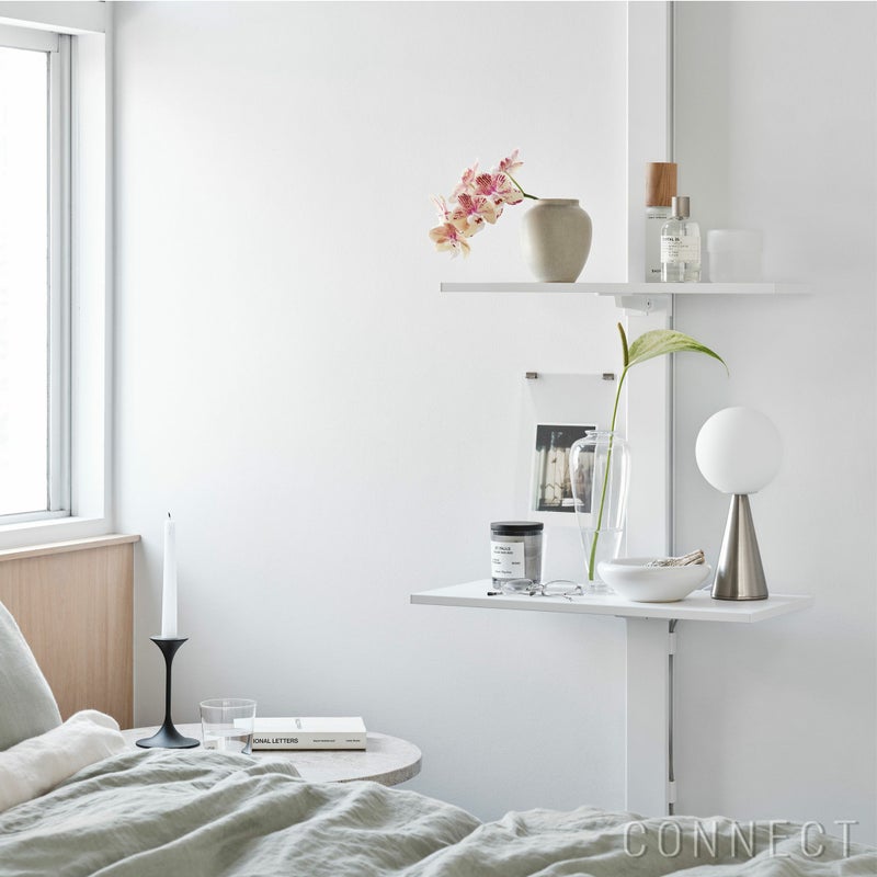 AIR SHELF（エアーシェルフ） / Bedside Shelf Set（ベッドサイドシェルフセット） / SET-AS-BSS-WH / 突っ張り型収納