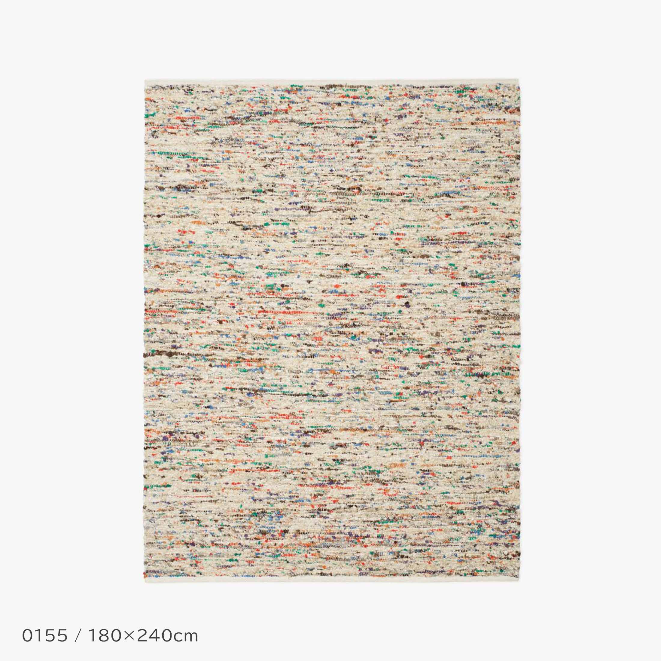 Kvadrat（クヴァドラ） テクニカラーフロック ラグ｜北欧インテリア