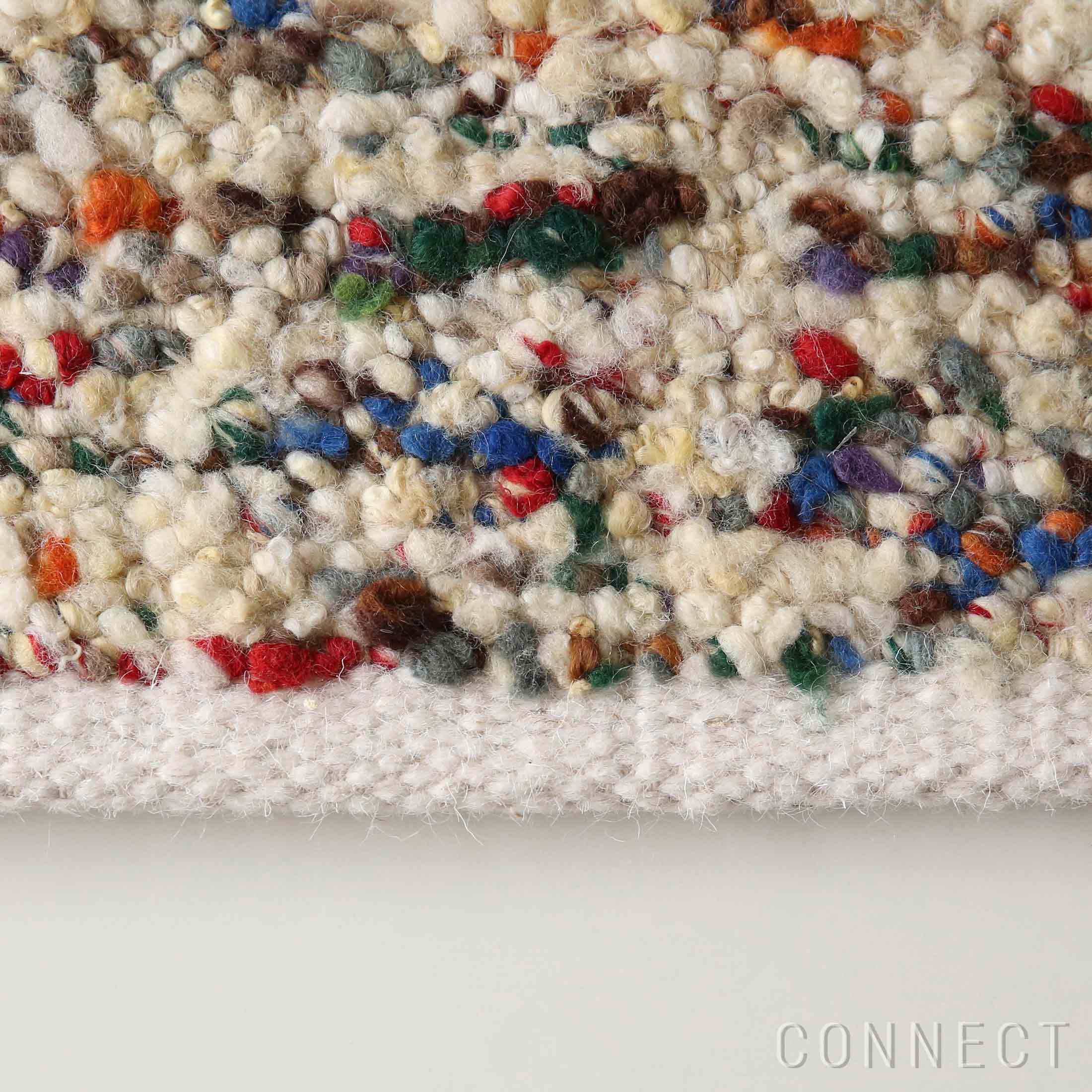 Kvadrat テクニカラー フロック 90×126 ラグ｜北欧インテリア 正規販売