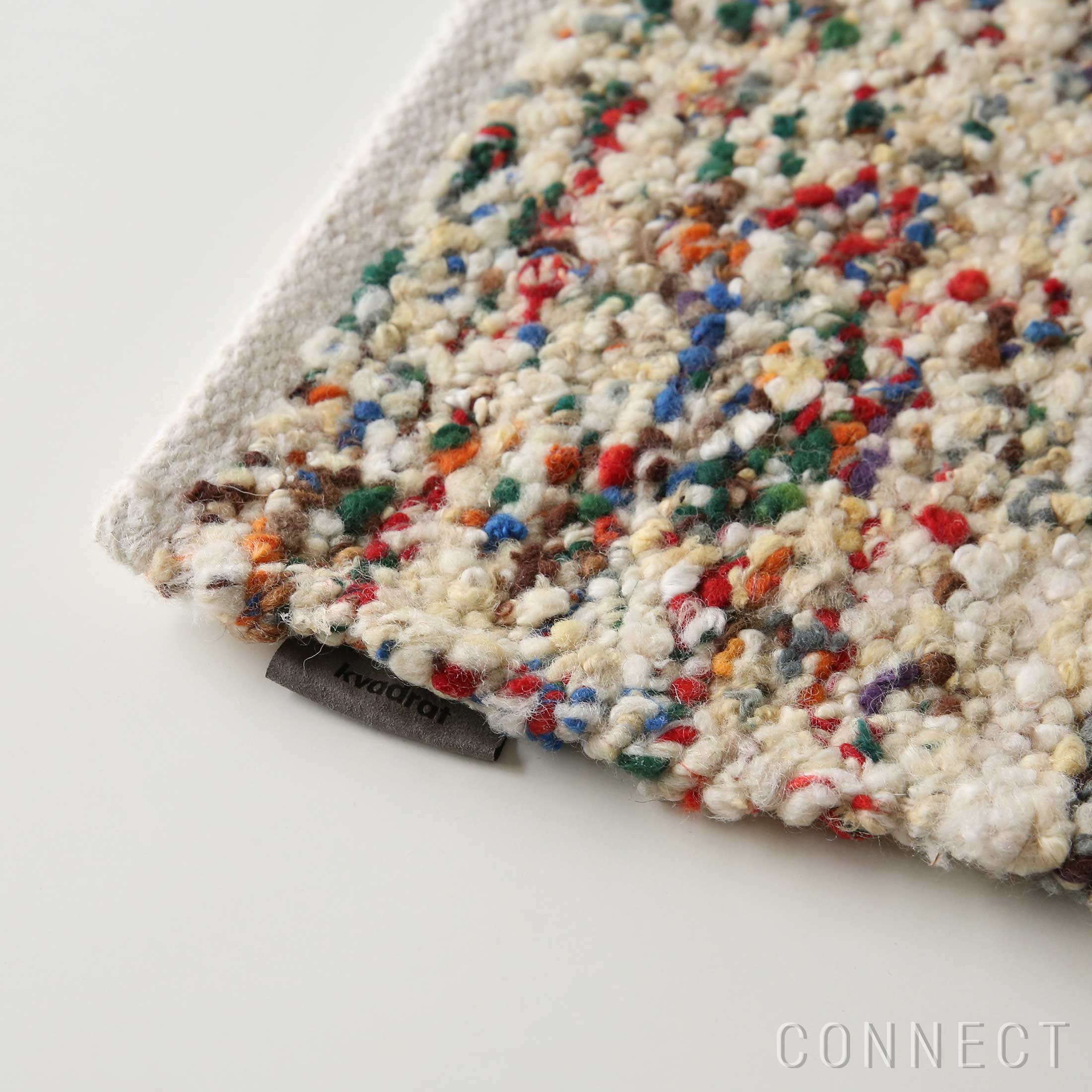 Kvadrat テクニカラー フロック 90×126 ラグ｜北欧インテリア 正規販売