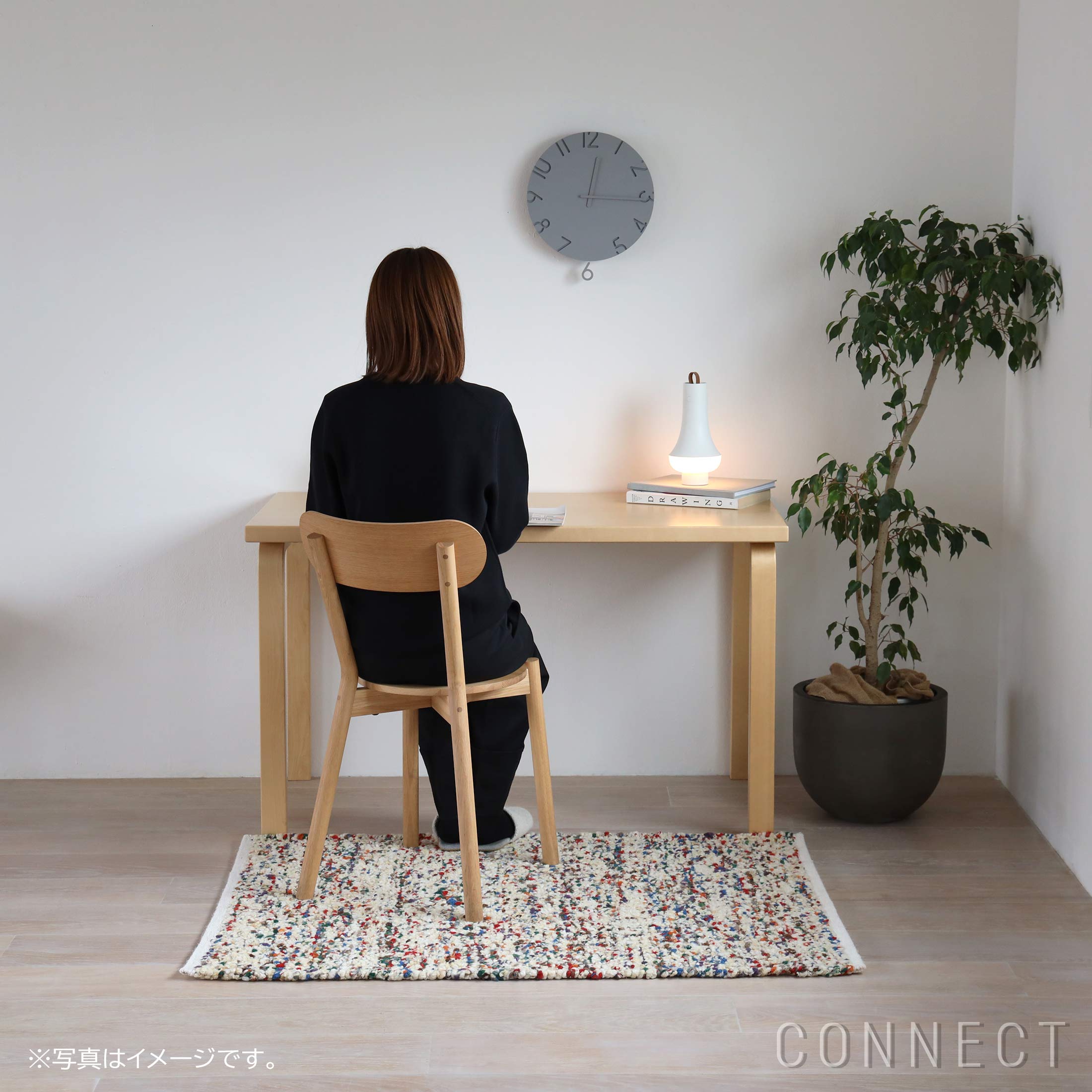 kvadrat カーペット Kvadrat テクニカラー フロック 90×126 ラグ｜北欧インテリア 正規販売