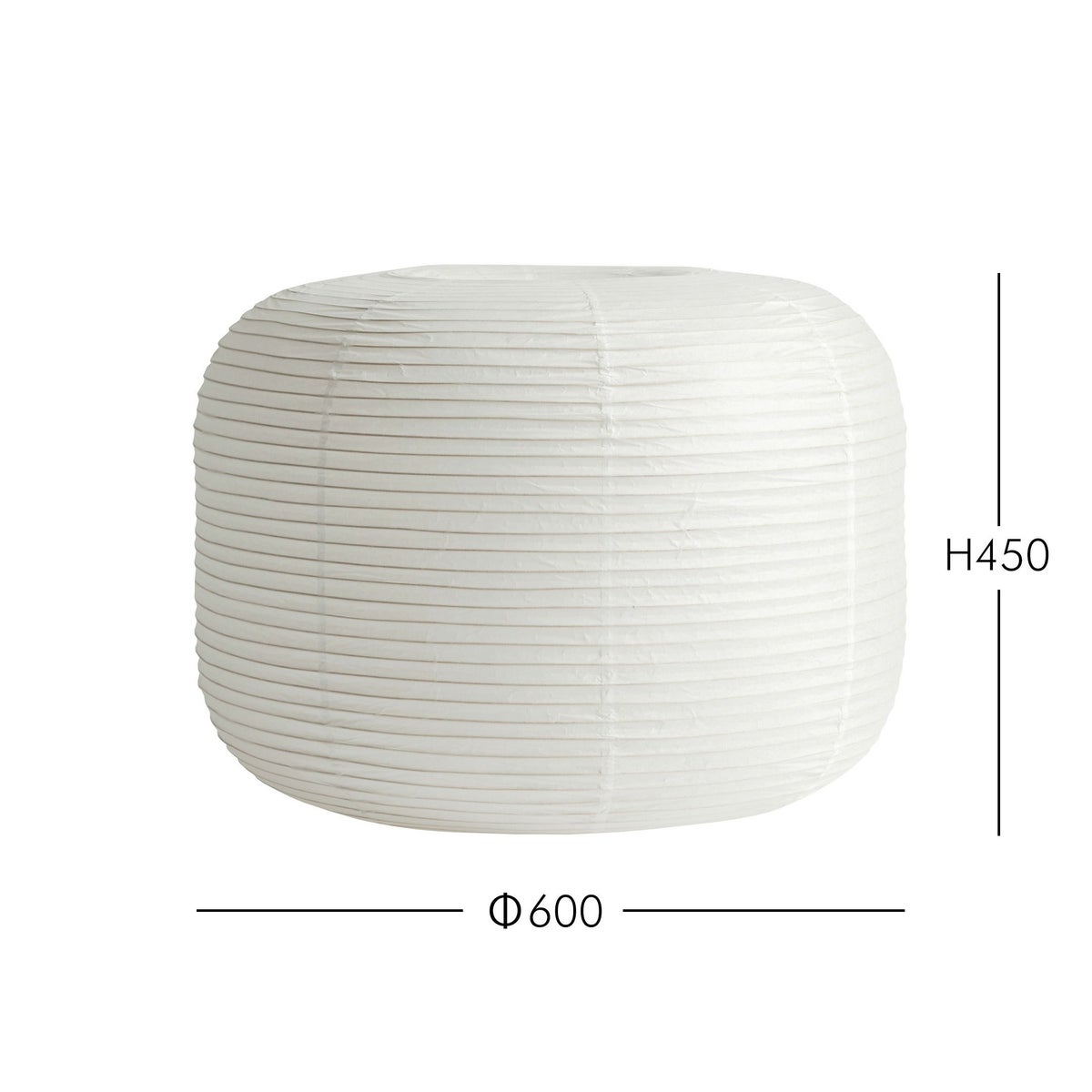 HAY（ヘイ） / PAPER SHADE DONUT + CORD SET（ペーパーシェードドーナツ + コードセット） / Φ60 / クラシックホワイト / ペンダントライト