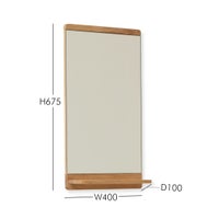 FORM & REFINE（フォーム&リファイン） / Rim Wall Mirror（リム ウォールミラー） / Natural Oil / ミラー