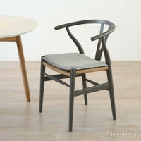 CARL HANSEN & SON （カール・ハンセン＆サン） / CU CH24 Cushion / Yチェア（ワイチェア）専用 両面 ファブリッククッション / Focus melange 60310 ライトグレー