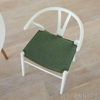 CARL HANSEN & SON （カール・ハンセン＆サン） / CU CH24 Cushion / Yチェア（ワイチェア）専用 両面 ファブリッククッション / Focus melange 68247 モスグリーン
