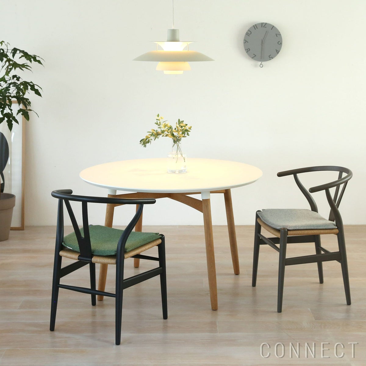 CARL HANSEN & SON （カール・ハンセン＆サン） / CU CH24 Cushion / Yチェア（ワイチェア）専用 両面 ファブリッククッション / Focus melange 68247 モスグリーン