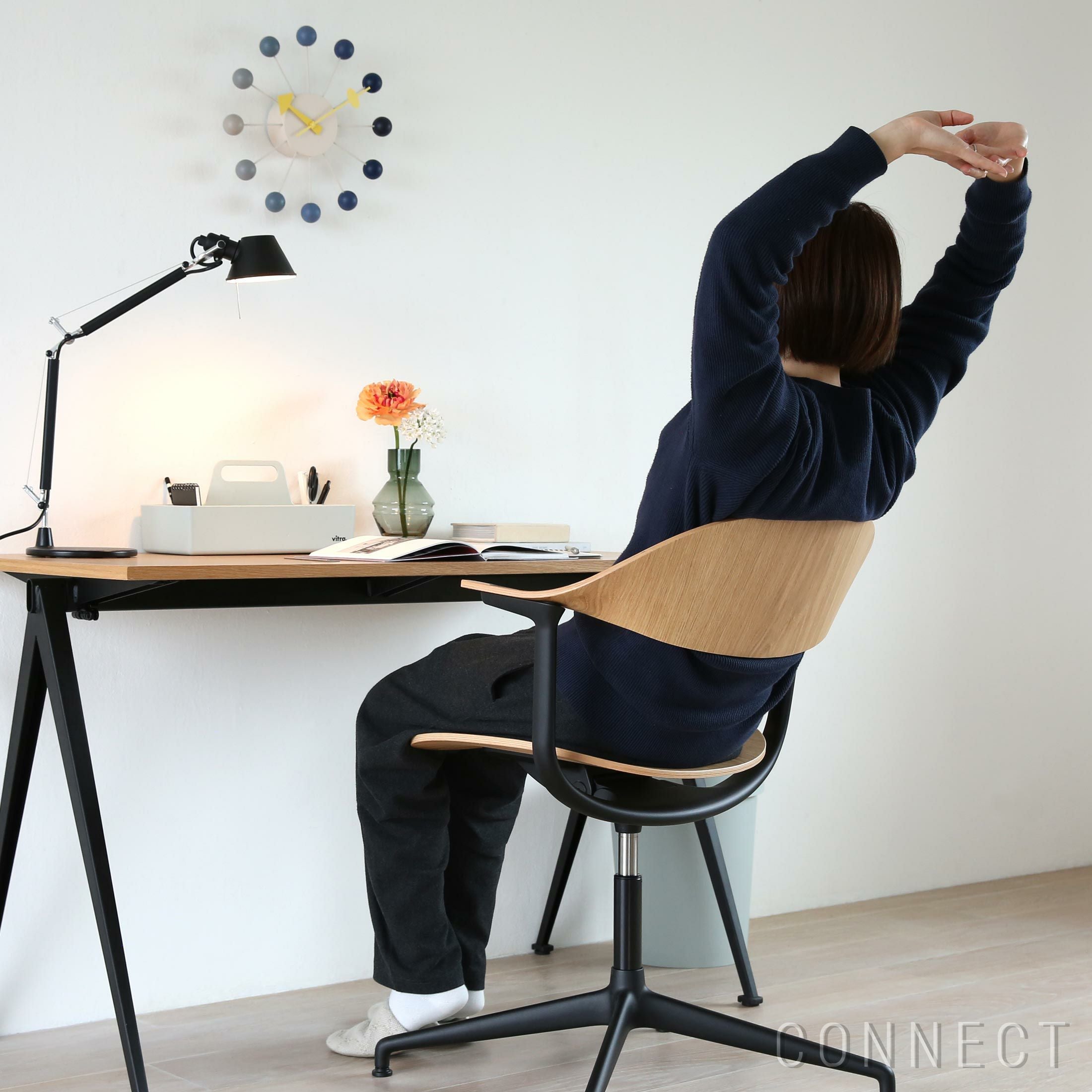 GMEH263○vitra / ヴィトラ 作業椅子 デスクチェア ワークチェア Vitra（ヴィトラ） / Mynt（ミント） / プライウッド / 4スターベース