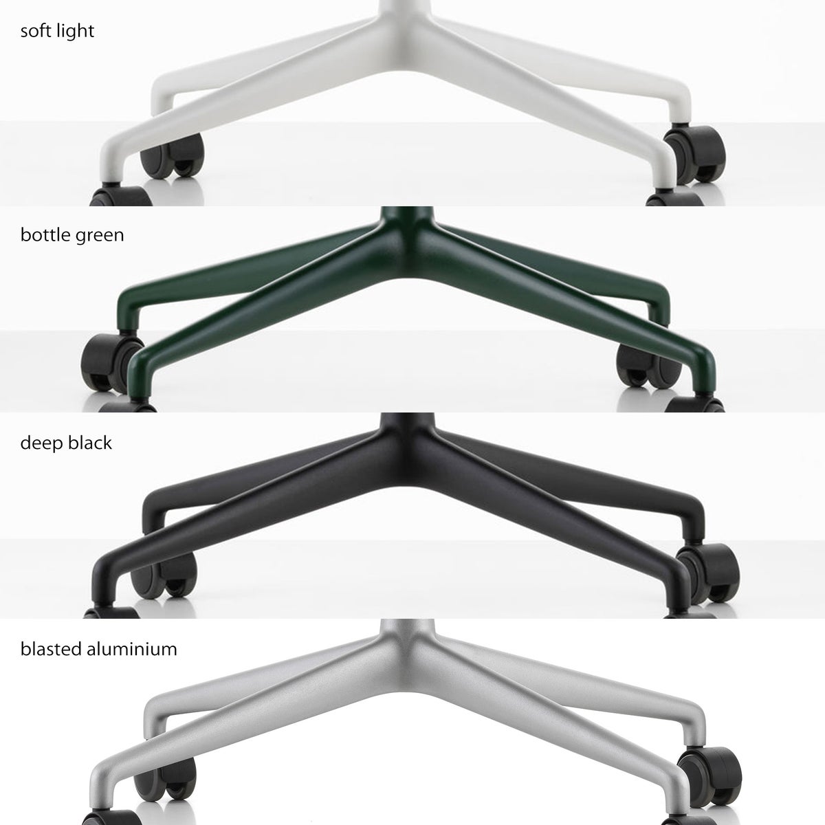 Vitra（ヴィトラ） / Mynt（ミント） / プライウッド / ディープブラック4スターベース・パウダーコート仕上げ / デスクチェア