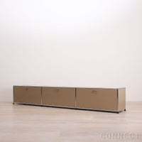 USMハラー（ユーエスエムハラー） / TV Board（テレビボード） / W2273×D373×H390mm / ドロップダウンドア×3（デイバイダーシェルフ×3） / USMベージュ