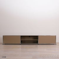 USMハラー（ユーエスエムハラー） / TV Board（テレビボード） / W2273×D373×H390mm / ドロップダウンドア×3（デイバイダーシェルフ×3） / USMベージュ