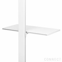 AIR SHELF（エアーシェルフ） / Deskside Shelf Set（デスクサイドシェルフセット） / SET-AS-DSS-WH / 突っ張り型収納