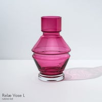 raawii（ラーウィー） / Relae（リレー） / Vase（ベース） / Lサイズ / 全4色 / フラワーベース