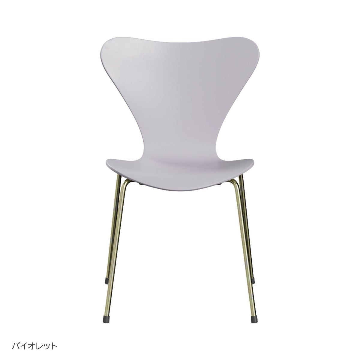 【70周年記念モデル】FRITZ HANSEN（フリッツ・ハンセン） / SERIES 7（セブンチェア） / 7:14AM / ラッカー / レインボー（スチール脚・亜鉛クローム仕上げ） 《2025年限定脚カラー》