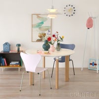 【70周年記念モデル】FRITZ HANSEN（フリッツ・ハンセン） / SERIES 7（セブンチェア） / 7:14AM / ラッカー / レインボー（スチール脚・亜鉛クローム仕上げ） 《2025年限定脚カラー》