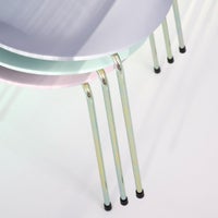 【70周年記念モデル】FRITZ HANSEN（フリッツ・ハンセン） / SERIES 7（セブンチェア） / 7:14AM / ラッカー / レインボー（スチール脚・亜鉛クローム仕上げ） 《2025年限定脚カラー》