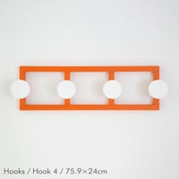 raawii（ラーウィー） / Hooks（フックス） / Hook 4 / 75.9×24cm / 壁掛けフック