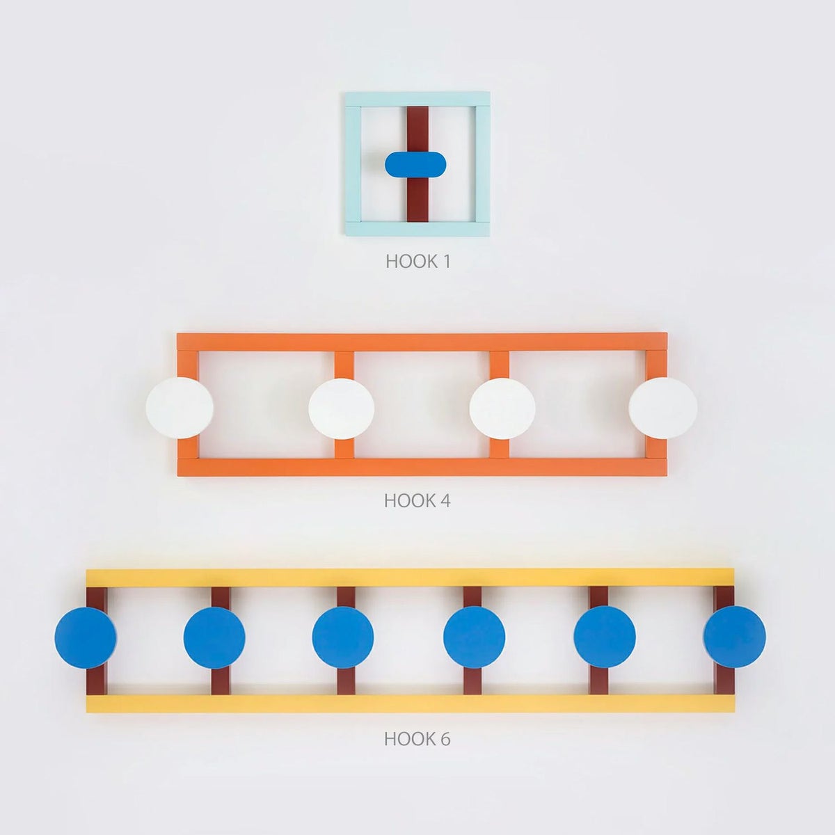 raawii（ラーウィー） / Hooks（フックス） / Hook 4 / 75.9×24cm / 壁掛けフック