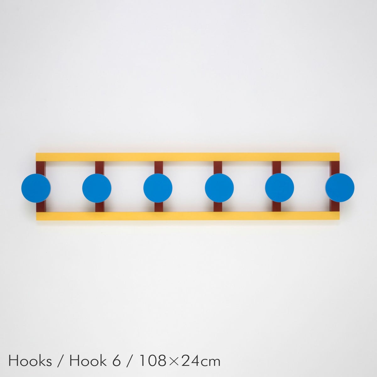 raawii（ラーウィー） / Hooks（フックス） / Hook 6 / 108×24cm / 壁掛けフック