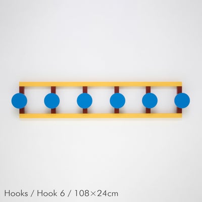 raawii（ラーウィー） / Hooks（フックス） / Hook 6 / 108×24cm / 壁掛けフック