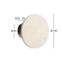 FLOS（フロス） / CAMOUFLAGE / カモフラージュ（アウトドア） 140 / クリームストーン / 3000K / ウォールランプ