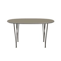 FRITZ HANSEN（フリッツ・ハンセン） / TABLE SERIES（テーブルシリーズ）B611 / スーパー楕円テーブル / ブラウンオッタワ / ブラウンブロンズ脚