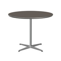 FRITZ HANSEN（フリッツ・ハンセン） / TABLE SERIES（テーブルシリーズ）A623 / 円テーブル / グレー / クローム脚 / Φ90cm【組立無料】
