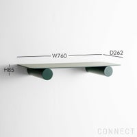 raawii（ラーウィー） / Pipeline（パイプライン） / Duo shelf（デュオシェルフ） / W76×D26.2cm / 全5色 / ウォールシェルフ