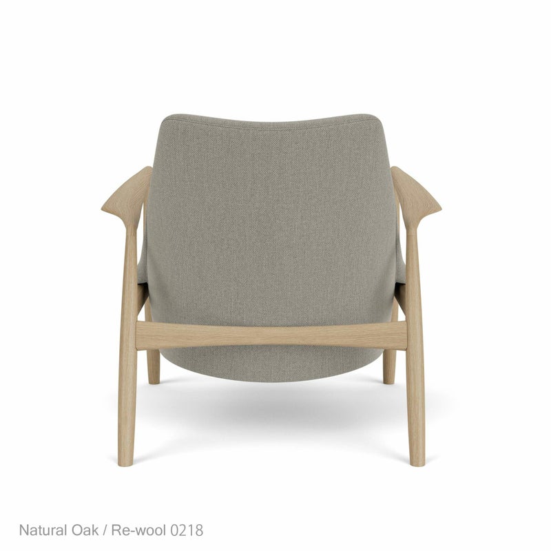 Audo Copenhagen（オドー・コペンハーゲン） / THE SEAL LOUNGE CHAIR（ザ シール ラウンジチェア） / Low Back / ナチュラルオークベース / Re-wool（リウール） 0218 ベージュ