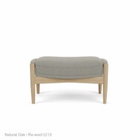 Audo Copenhagen（オドー・コペンハーゲン） / THE SEAL OTTOMAN（ザ シール オットマン） / ナチュラルオークベース / Re-wool（リウール） 0218 ベージュ