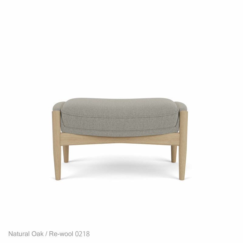 Audo Copenhagen（オドー・コペンハーゲン） / THE SEAL OTTOMAN（ザ シール オットマン） / ナチュラルオークベース / Re-wool（リウール） 0218 ベージュ