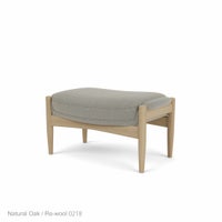 Audo Copenhagen（オドー・コペンハーゲン） / THE SEAL OTTOMAN（ザ シール オットマン） / ナチュラルオークベース / Re-wool（リウール） 0218 ベージュ