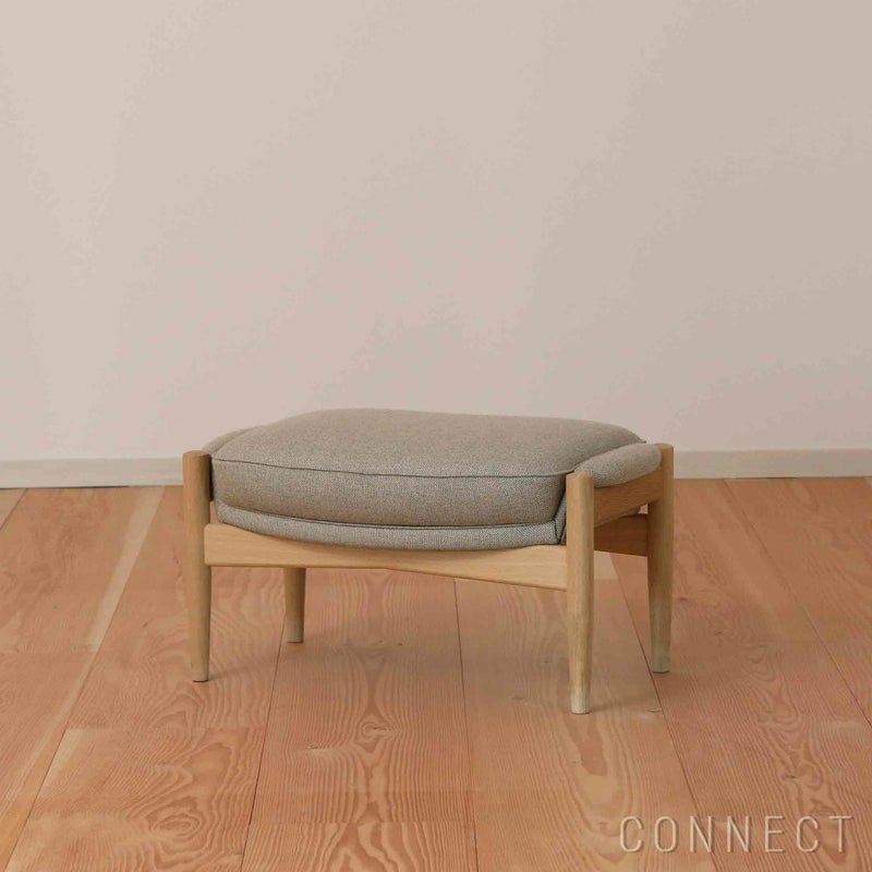 Audo Copenhagen（オドー・コペンハーゲン） / THE SEAL OTTOMAN（ザ シール オットマン） / ナチュラルオークベース / Re-wool（リウール） 0218 ベージュ