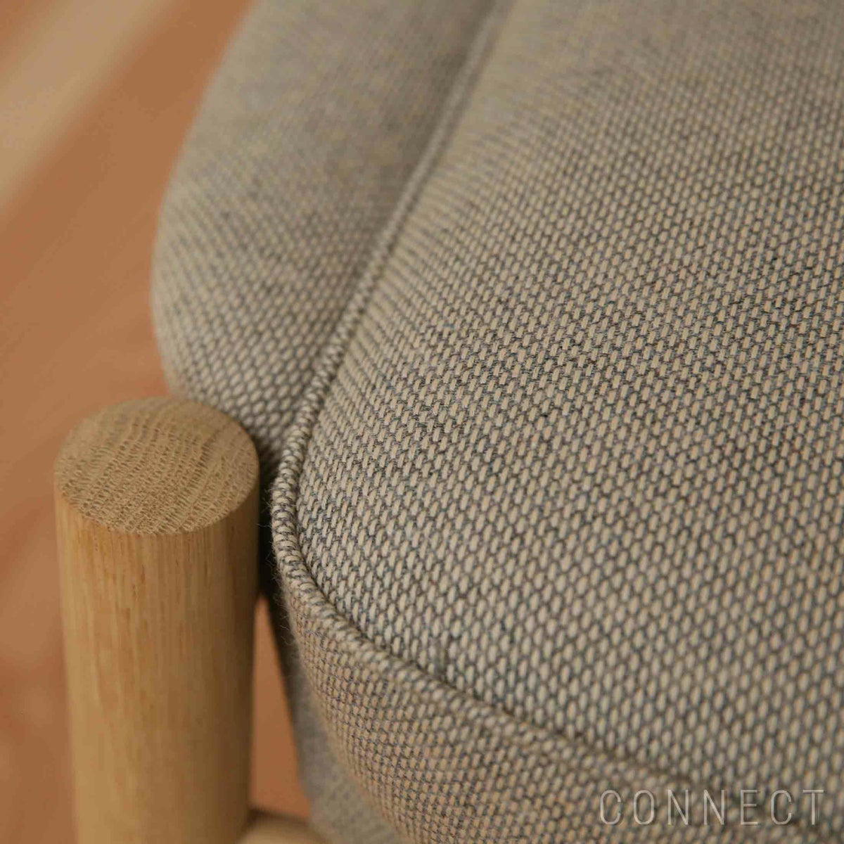 Audo Copenhagen（オドー・コペンハーゲン） / THE SEAL OTTOMAN（ザ シール オットマン） / ナチュラルオークベース / Re-wool（リウール） 0218 ベージュ