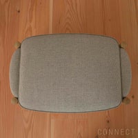 Audo Copenhagen（オドー・コペンハーゲン） / THE SEAL OTTOMAN（ザ シール オットマン） / ナチュラルオークベース / Re-wool（リウール） 0218 ベージュ