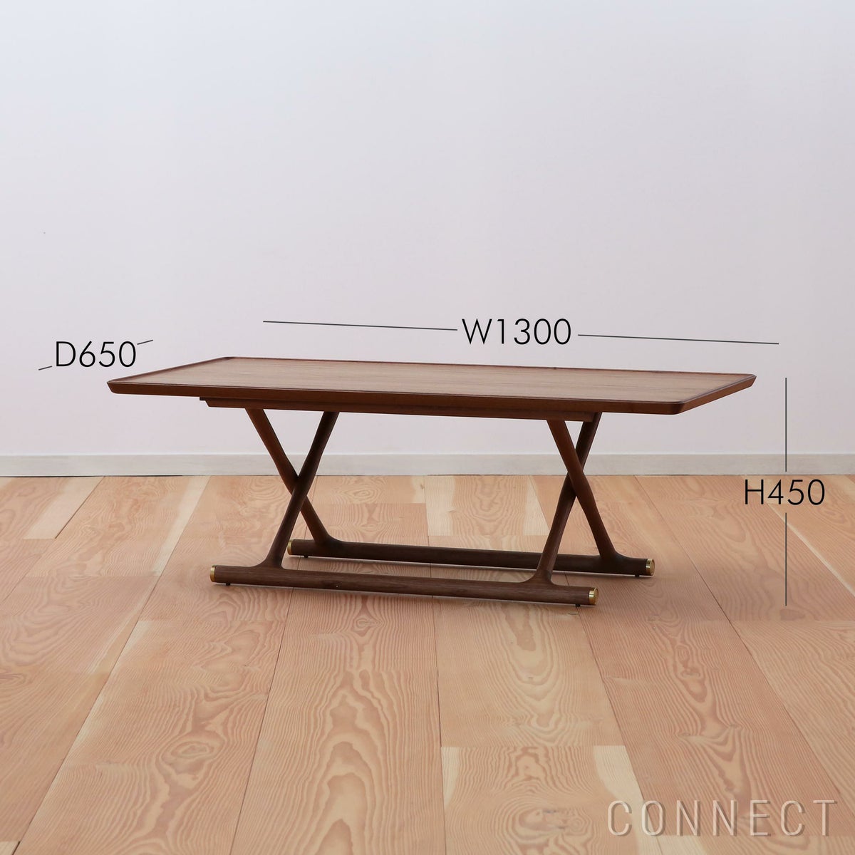 Audo Copenhagen（オドー・コペンハーゲン） / JAGER LOUNGE TABLE（ジャガー ラウンジ テーブル） / ウォルナット