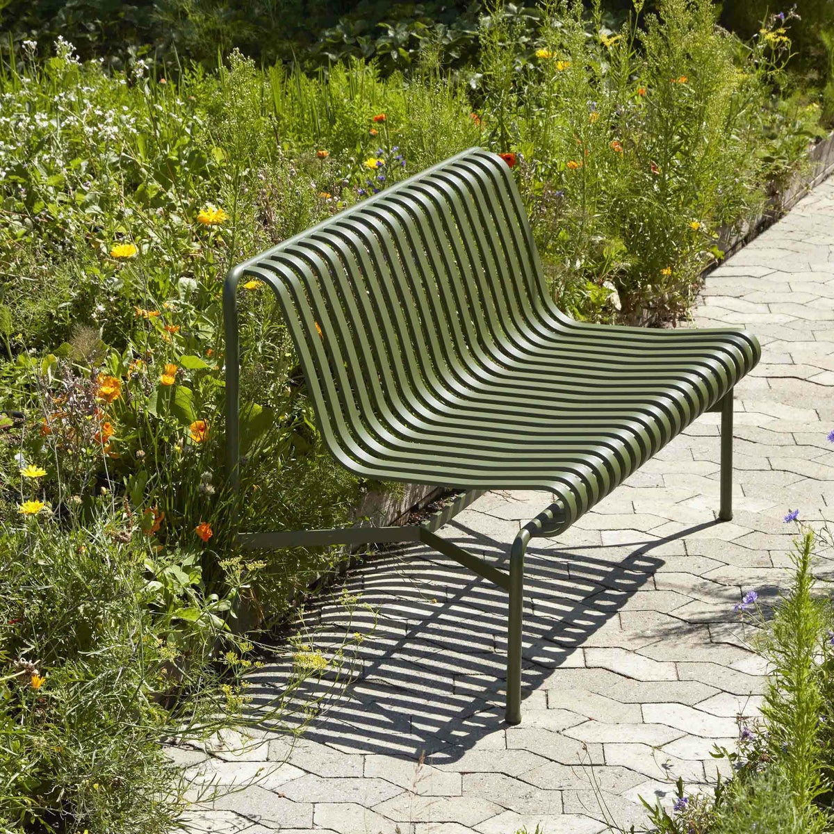 HAY（ヘイ） / PALISSADE（パリサード） / Dining Bench  （ダイニングベンチ）without armrest / 全3色 / アウトドア