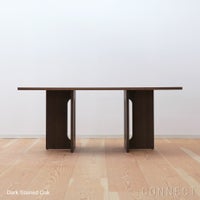 Audo Copenhagen（オドー・コペンハーゲン） / ANDROGYNE DINING TABLE（アンドロジーン ダイニングテーブル） / 長方形 / 180×109cm / ダークステインドオーク《日本限定サイズ》
