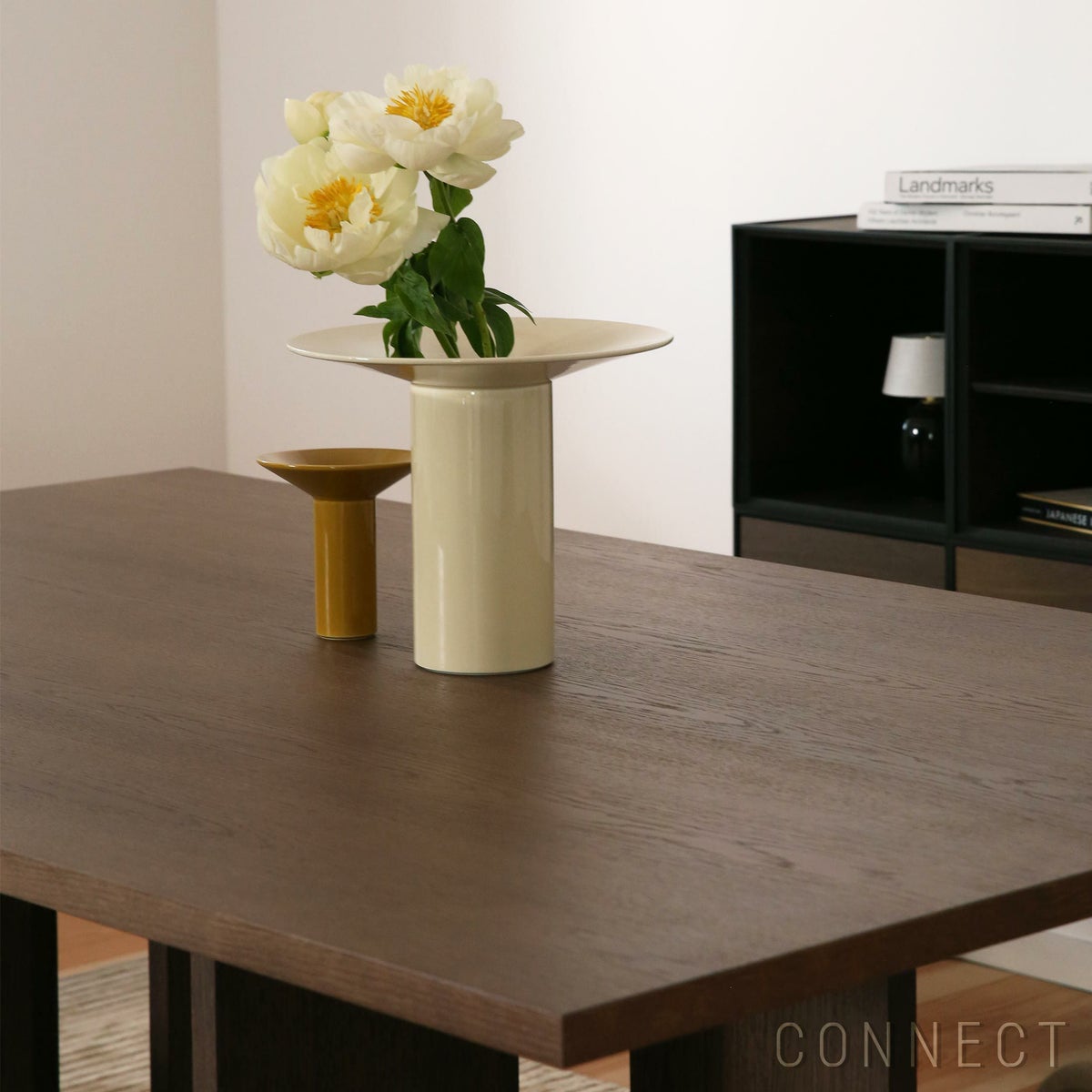 Audo Copenhagen（オドー・コペンハーゲン） / ANDROGYNE DINING TABLE（アンドロジーン ダイニングテーブル） / 長方形 / 180×109cm / ダークステインドオーク《日本限定サイズ》