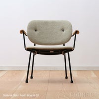 Audo Copenhagen（オドー・コペンハーゲン） / CO LOUNGE CHAIR（コ ラウンジチェア） / 布張りシート&バック / Audo Boucle（オドー ブークレ） 02 / ブラックベース