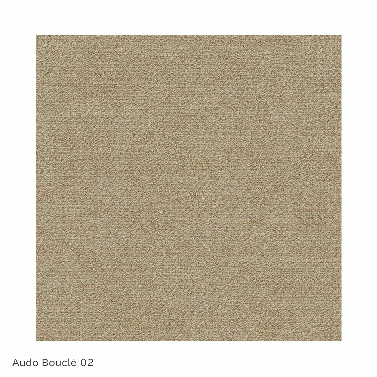 Audo Copenhagen（オドー・コペンハーゲン） / CO LOUNGE CHAIR（コ ラウンジチェア） / 布張りシート&バック / Audo Boucle（オドー ブークレ） 02 / ブラックベース