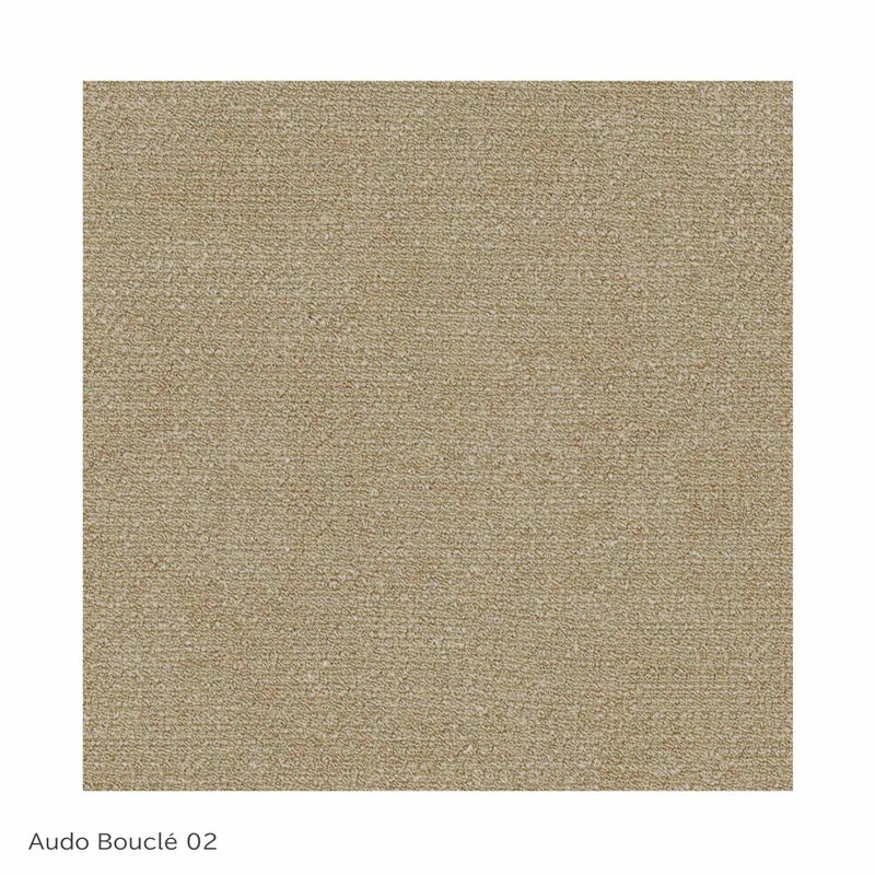 Audo Copenhagen（オドー・コペンハーゲン） / CO LOUNGE CHAIR（コ ラウンジチェア） / 布張りシート&バック / Audo Boucle（オドー ブークレ） 02 / ブラックベース