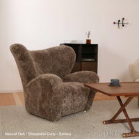 Audo Copenhagen（オドー・コペンハーゲン） / THE TIRED MAN LOUNGE CHAIR（ザ タイヤード マン ラウンジチェア） / Sheepskin Curly Sahara（サハラ）