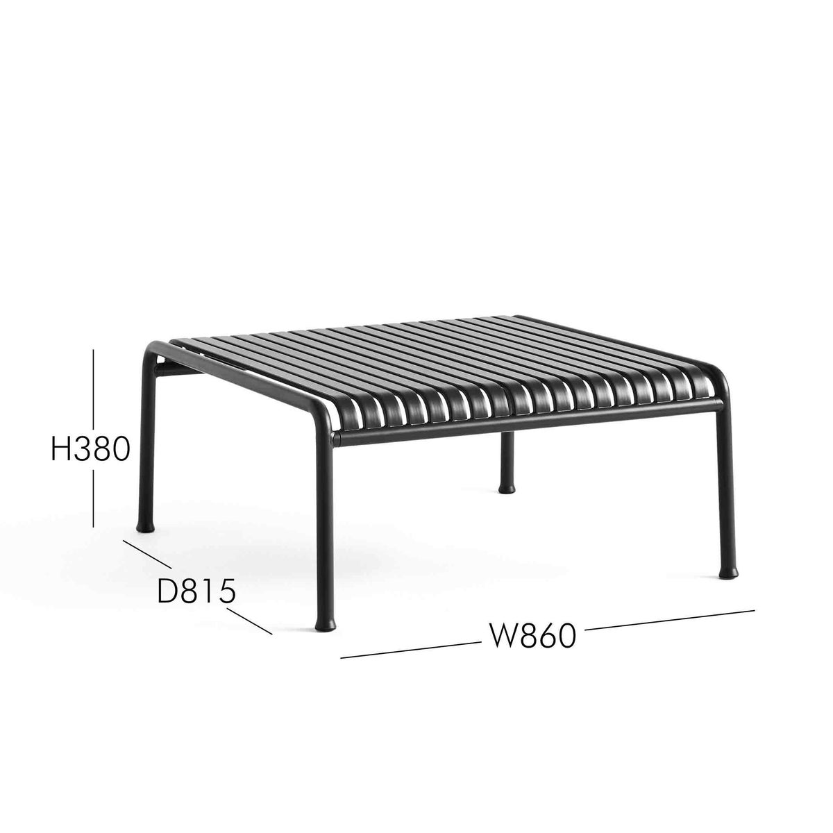 HAY（ヘイ） / PALISSADE（パリサード） / Low Table（ローテーブル）W860×D90×H75cm / 全3色 / アウトドア