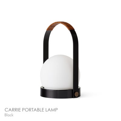 Audo Copenhagen（オドー・コペンハーゲン） / CARRIE PORTABLE LAMP（キャリー ポータブル ランプ） / レザーハンドル付 / 全5色 / テーブルランプ