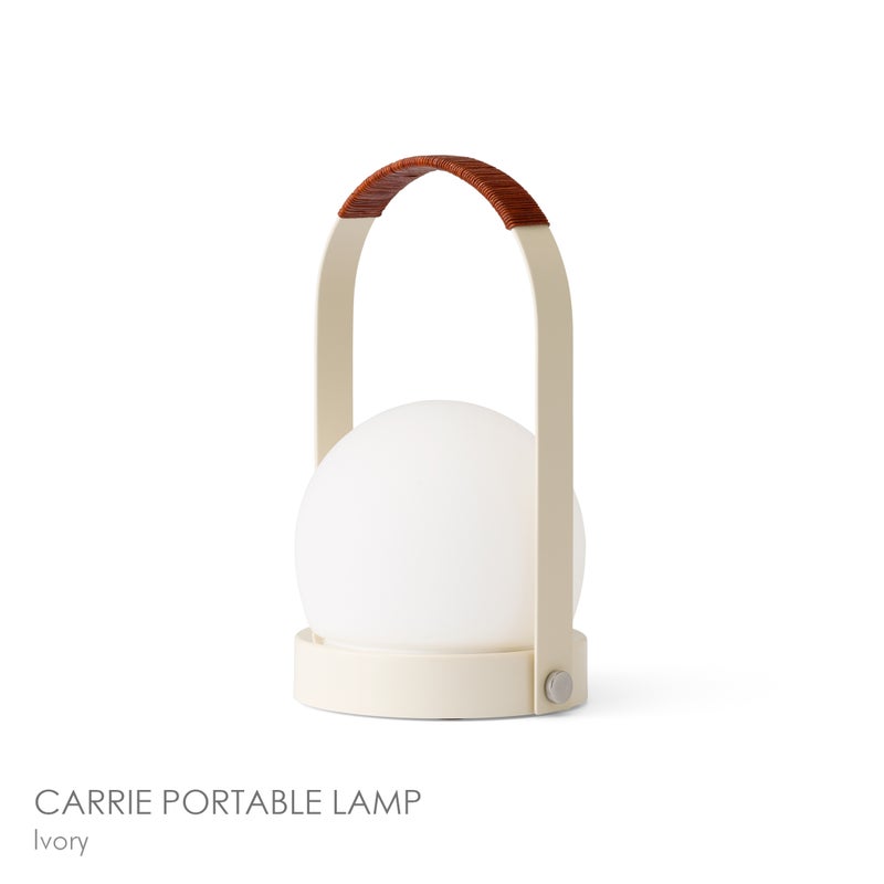 Audo Copenhagen（オドー・コペンハーゲン） / CARRIE PORTABLE LAMP（キャリー ポータブル ランプ） / レザーハンドル付 / 全5色 / テーブルランプ